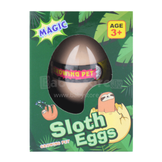 Happy Toys Sloth Eggs Art.9225 Растущая игрушка - яйцо