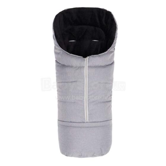 Fillikid Sleeping Bag Art.6695-87 Mellange Grey  Bērnu ziemas siltais guļammaiss 100x45 cm
