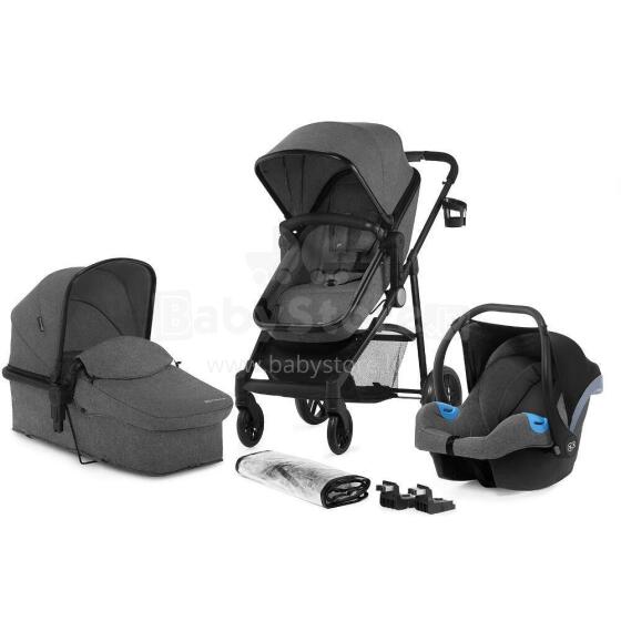 KinderKraft'20 Juli  Art.KKWJULIGRY3000 Grey   Universālie rati 3 in1
