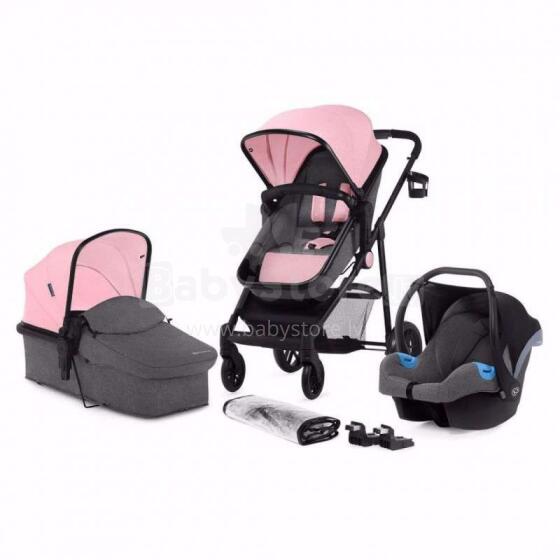 KinderKraft'20 Juli  Art.KKWJULIPNK3000 Pink   Универсальная коляска 3 в 1