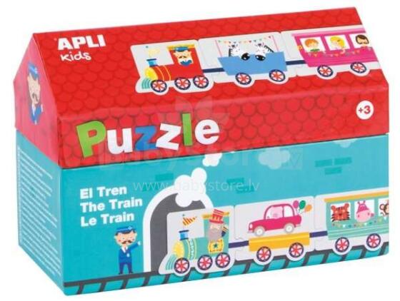 Apli Kids Train  Art.16485 Puzle vilciens,20 gab