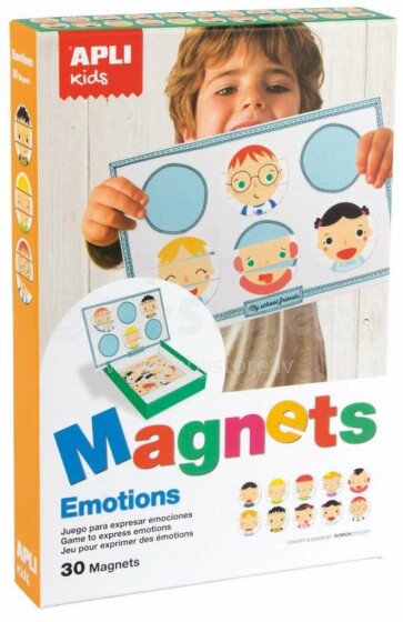 „Circle“ vaikų magnetų emocijos 14803 str