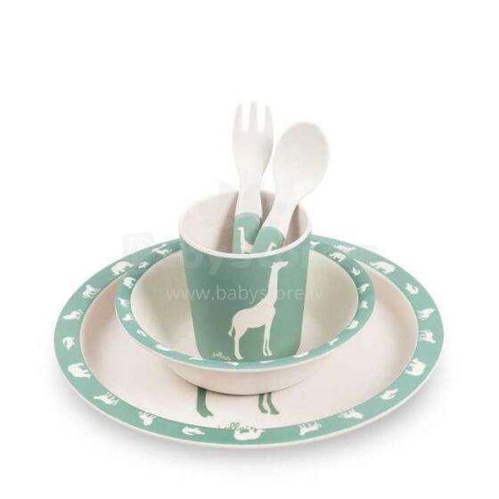 Jollein Dinner Set Safari Forest Green Art.705-001-65201