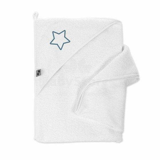 NordBaby Bath Towel Star Art.204727  Froteerätik lastele kapuutsiga 100 x 100 cm