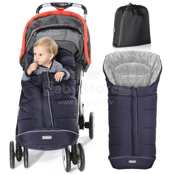 Bebe Basic Footmuff Universal Art.116585 Blue
