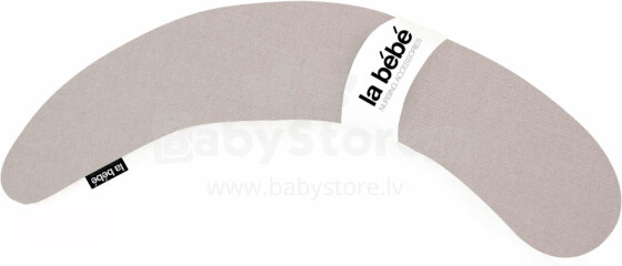 La Bebe™ Moon Maternity Pillow Art.103260 одушка-подковка для беременных с наполнителем из полистерола [2 хлопковых чехла] 195см