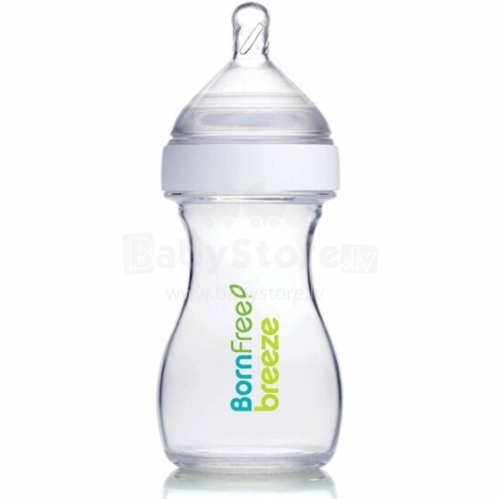 Summer Infant Bottle Breeze Art.48306 Klaaspudel 270ml söötmiseks