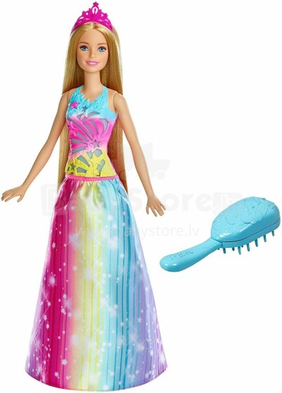 Barbie Brush Brights Feature Princess Art.FRB12  Барби — Кукла Магия цветов и звуков