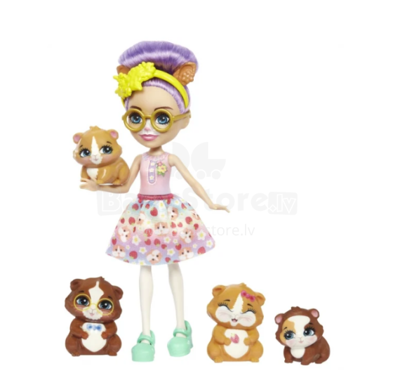 Enchantimals  Doll Art.HHB84 Mini lelle ar iemīļoto dzīvnieku