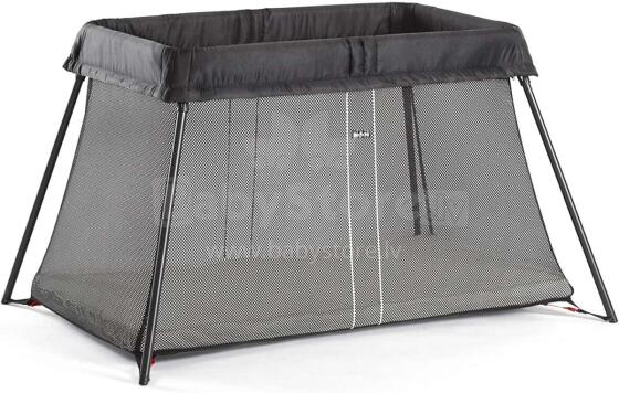 BabyBjörn Cot Light  Art.040280 Black Ceļojumu gultiņa manēža