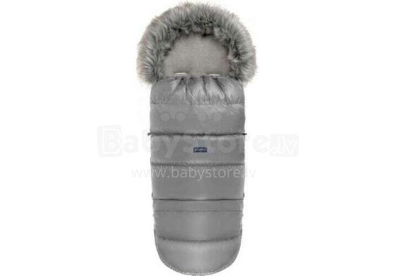 Womar GROW UP 2.0 Wool pastel grey G-001 Ziemas ratu guļammaiss