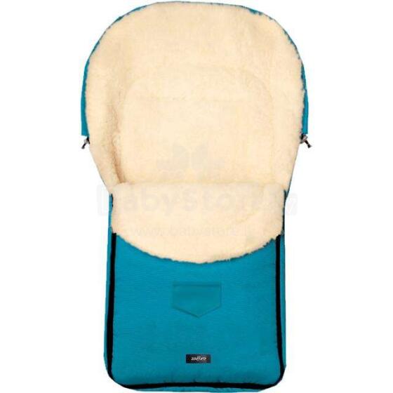 Womar S7 Classic Art.3-Z-SW-S7-011 Dark Turquoise  Спальный мешок на натуральной овчинке для коляски