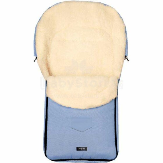 Womar S7 Classic  Art.3-Z-SW-S7-013 Dark Blue  Спальный мешок на натуральной овчинке для коляски