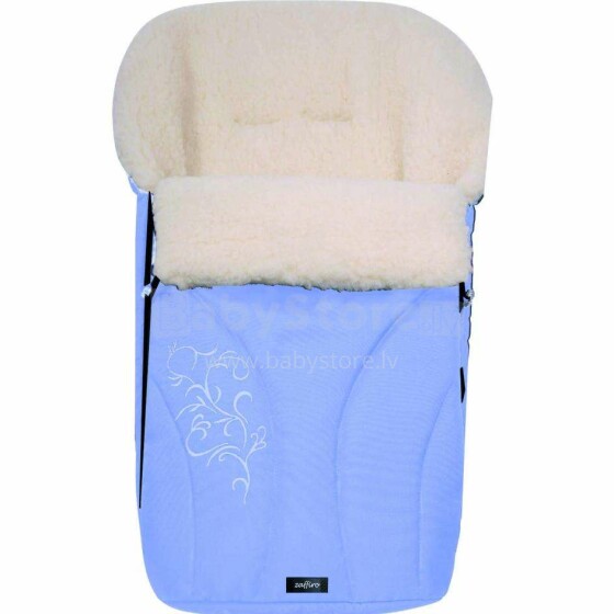 Womar S25 Exclusive  Art.3-Z-SW-S25E-013 Dark Blue   Спальный мешок на натуральной овчинке для коляски