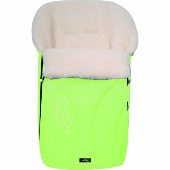 Womar S25 Exclusive    Art.3-Z-SW-S25E-008 Green  Спальный мешок на натуральной овчинке для коляски