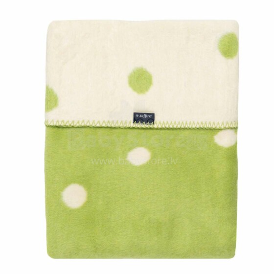 „Womar“ antklodė Art.3-Z-KB-027 Green Soft medvilninė antklodė (pledas) 100x150cm