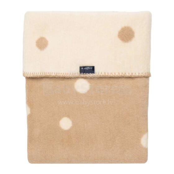 Womar Blanket Art.3-Z-KB-015 Beige   Детское хлопковое одеяло/плед 75x100cм