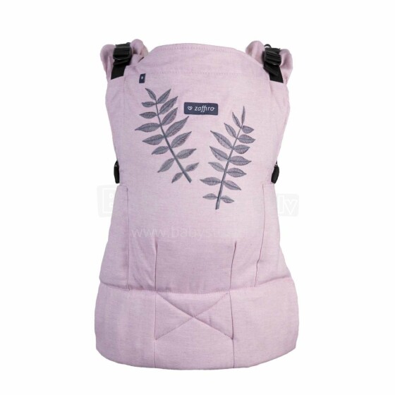 „Womar Zaffiro Smart Art. 3-Z-NE-N26-010 Nature Pink“ vaikiškas kengūros krepšys 2 viename (nuo 3,5 iki 18 kg)