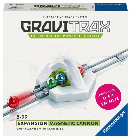 Ravensburger Gravitrax Magnetic Cannon Art.R27608 Magnētiskais lielgabals