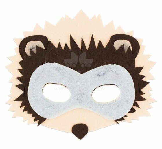 „BebeBee Hengehog Art.500416“ smėlio spalvos karnavalinė kaukė