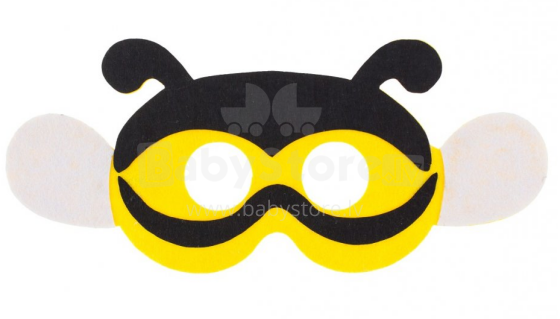 BebeBee Bee Art.500418 Yellow Маска карнавальная из войлока