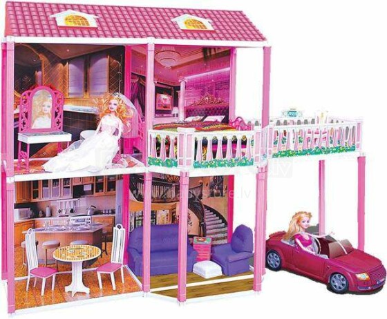EcoToys Doll House Art.44215 Кукольный домик