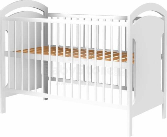 Baby Crib Club AD Art.117569  Bērnu kokā gultiņa 120x60cm