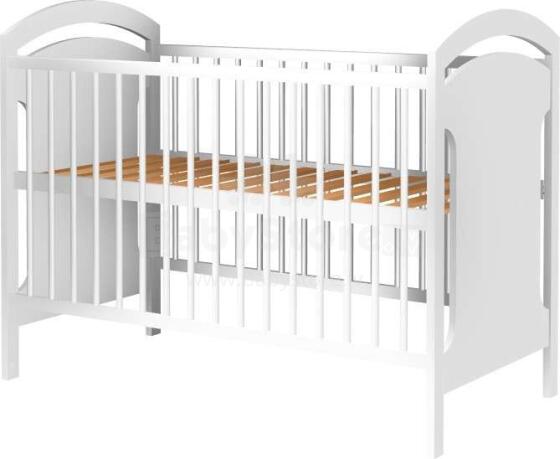 Baby Crib Club AD Art.117569  Bērnu kokā gultiņa 120x60cm
