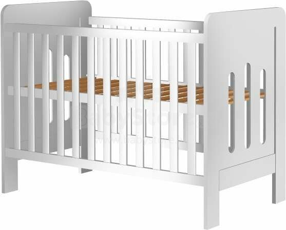 Kūdikių lovelių klubas ZA Art.117593 Medinė vaikiška lova 120x60cm