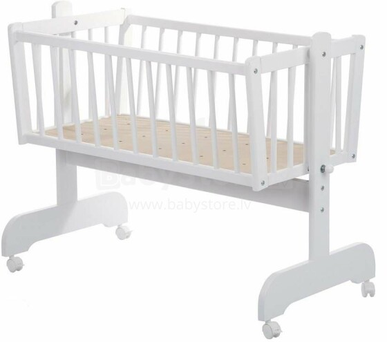 Baby Crib Club KR  Art.117599  Puidust lapsehoidja 90x40cm