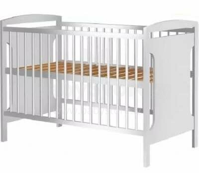 Baby Crib Club JS  Art.117603  Laste puidust võrevoodi 120x60sm