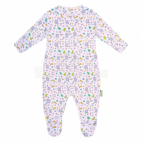 Bio Baby Sleepsuit Art.97220415 Zīdaiņu  kombinezons no 100% organiskā kokvilna