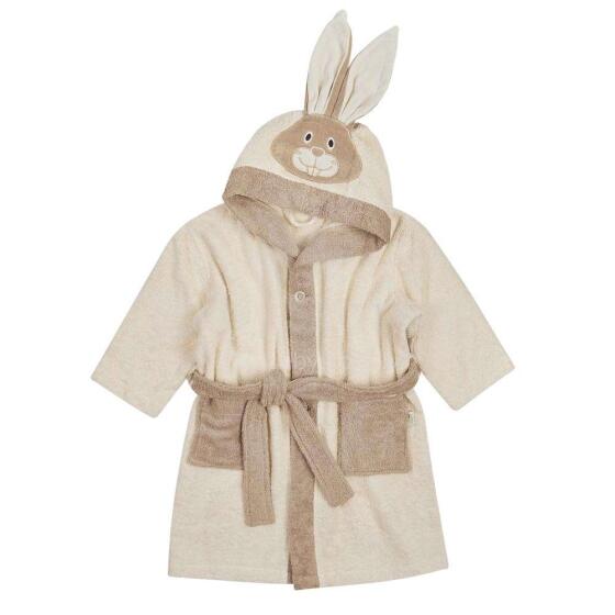 Bio Baby Robe Art.97218506 Maigs un pūkains halāts ar kapuci