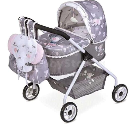 DeCuevas Toys Sky  Art.86035 Leļļu rati ar somu