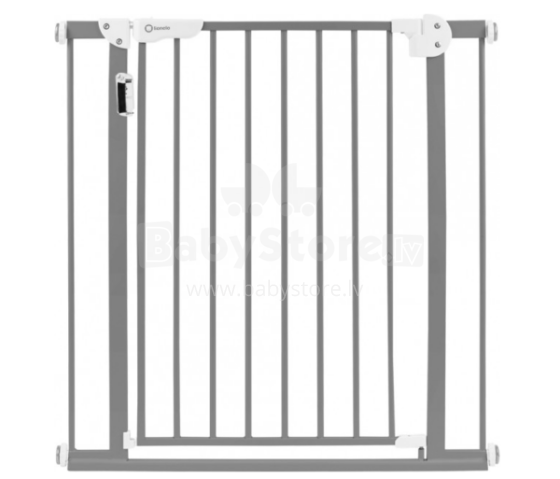 Lionelo Truus Slim Led Art.117940 Grey  Ворота безопасности