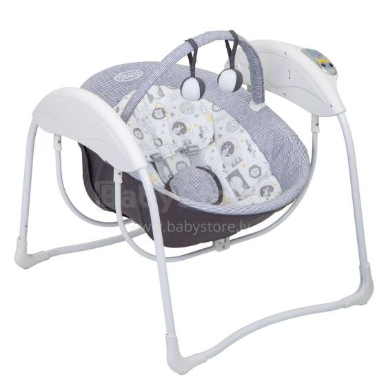Graco'20  Glider Lite  Art.1E53LNLEU Lionel  Children's electronic swing