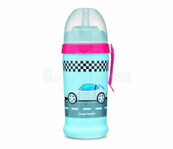 „Canpol Babies“ Art.56 / 516 lenktyninių automobilių sportinis puodelis su šiaudais 350 ml