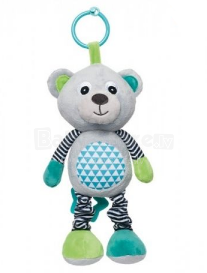 Canpol babies Art.68/053 Bear  Развивающая мягкая музыкальная игрушка