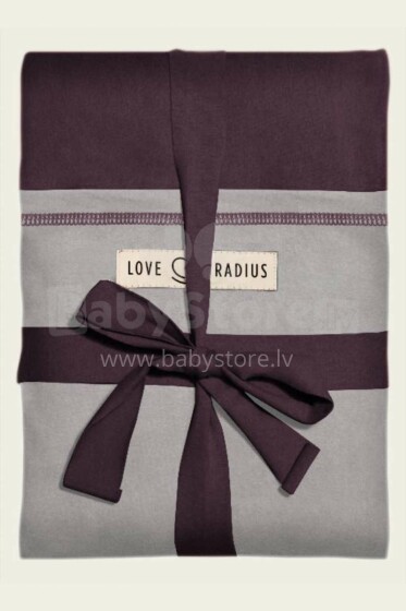 Love Radius Basic Original  Art.118221 Prune/Gris Clair   Zīdaiņu slings