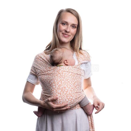 Boba Wrap Sling  Art.118130 Serenity Blues Meadow  Zīdaiņu slings