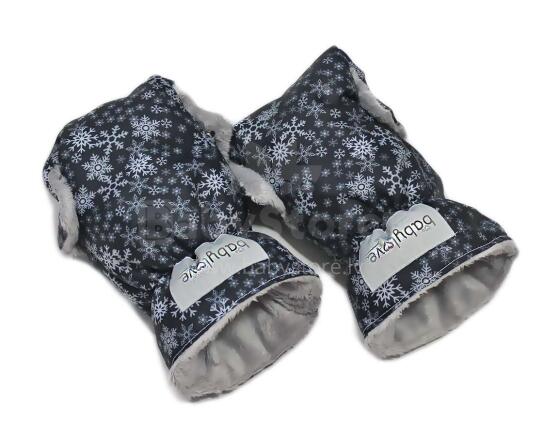 La bebe™ Babylove Footmuff  Art.118244 Black Silta roku mufta