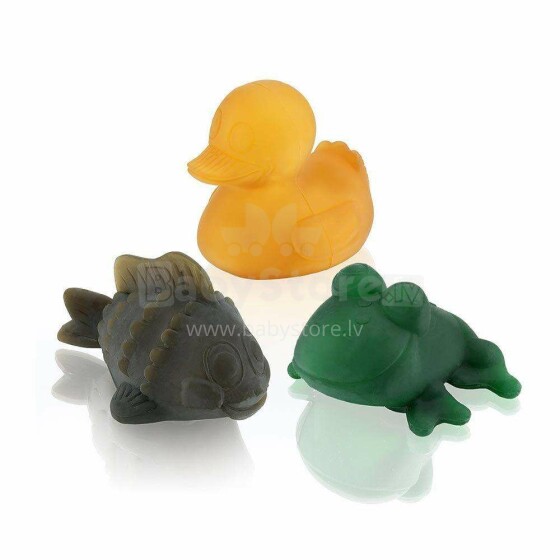 Hevea Bathing Toy Art.344402  Игрушки для ванны  из 100% натурального каучука 0+ мес.