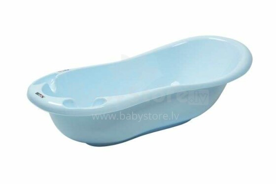 „Britton“ vonia Art.B2259 Šviesiai mėlyna vaikų vonia su kamšteliu, 100 cm