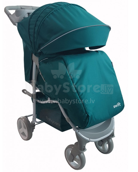 Aga Design Baby Care Swift Art.401 Green   Детская Спортивная коляска
