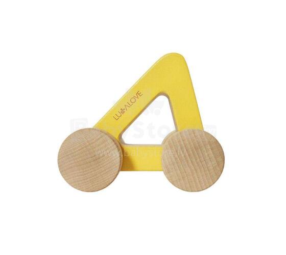 Lullalove Oda Wooden Car Art.118739 Детская деревянная машинка