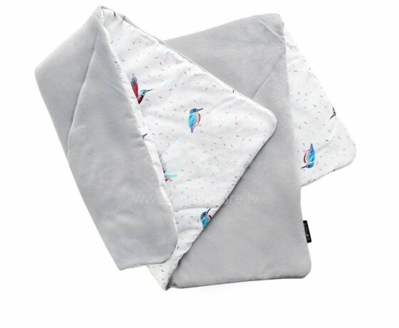 Lullalove Bedding Set Art.118883 Kingfisher  Детское хлопковое одеяло/плед 80x100cм