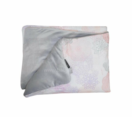 Lullalove Bedding Set Art.118884 Boho Pink  Детское хлопковое одеяло/плед 80x100cм