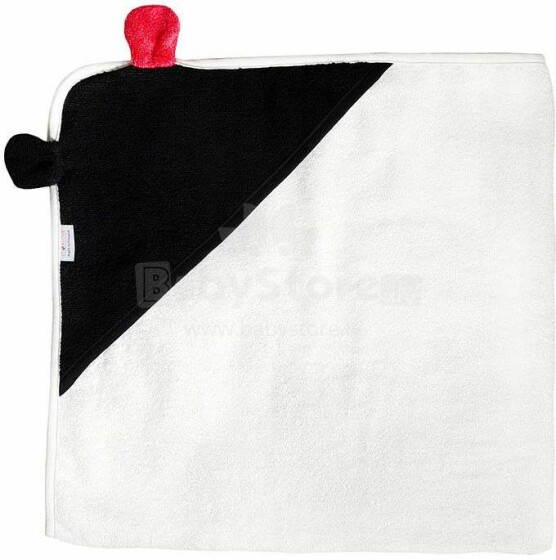 Lullalove Baby Towel  Art.118894 MRB  Детское полотенце с капюшоном (130x65 cм)