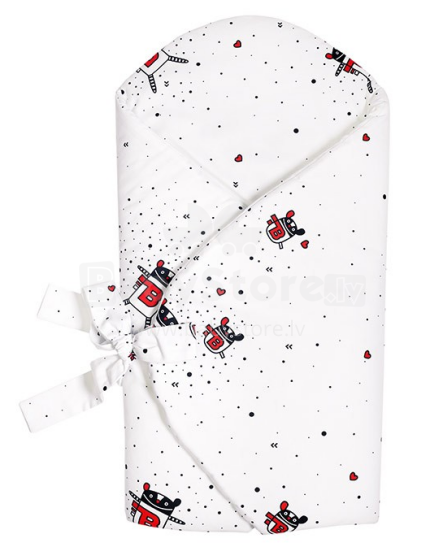 Lullalove Baby Wrap  Art.118925 MRB  mazuļu konvertiņš 75x75 cm
