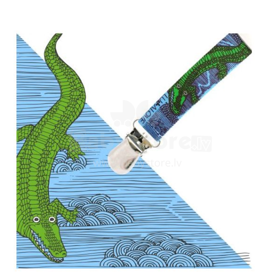 Lullalove Togo  Art.118934 Crocodile universāls klipsis